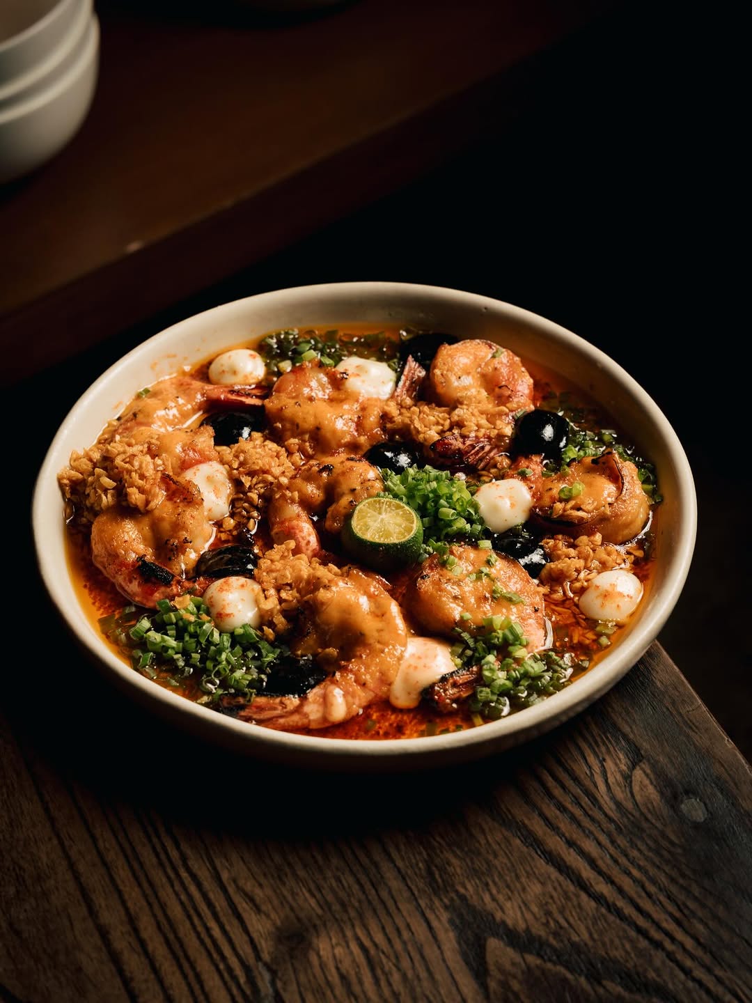 Aligue Gambas at Mijo