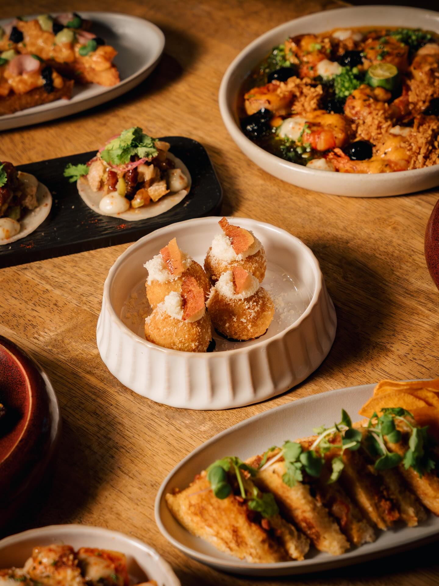 Mijo Comfort Food spread