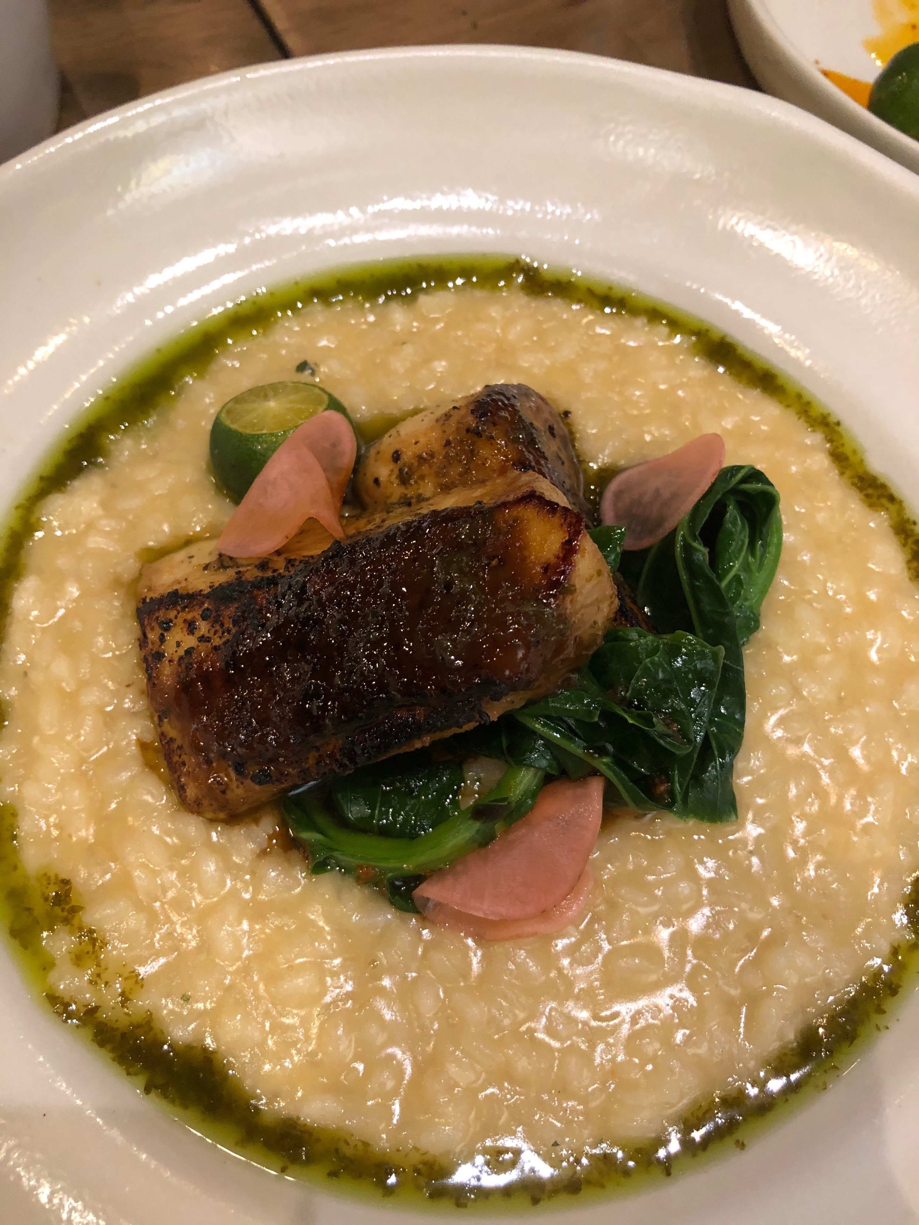 Salmon Risotto at Mijo